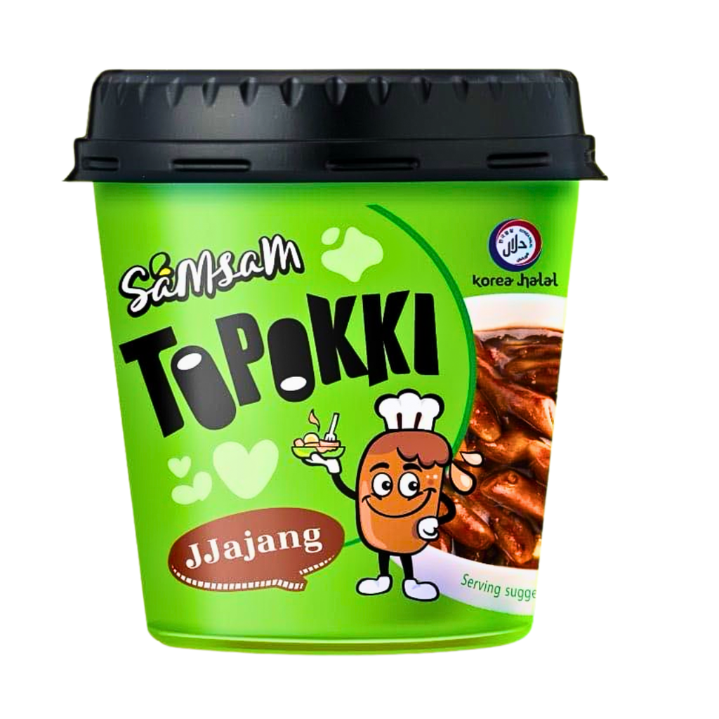 Samsam Topokki Cups Korea Jjajang Flavour (6 x 120g)
