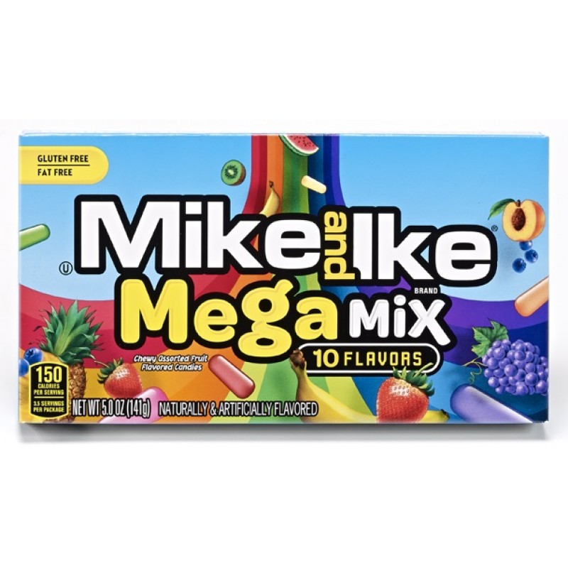 Mike and Ike Mega Mix Theatre Box (12x120g)
