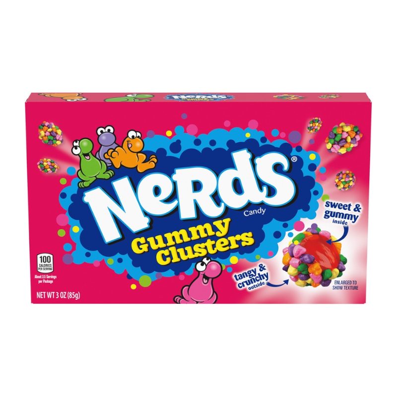 Nerds Gummy Clusters Theatre Box (12x85g)