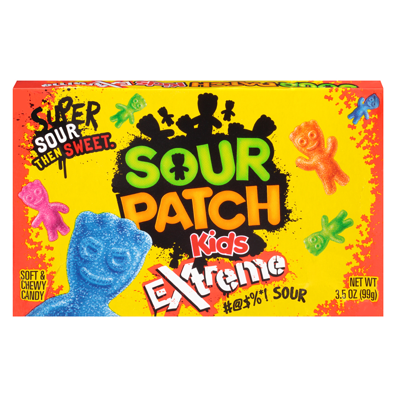 Sour Patch Kids Extreme USA Theatre Box (12x99g)