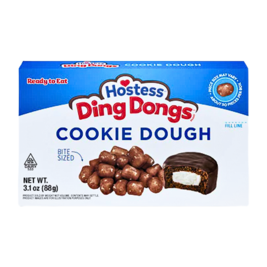 Cookie Dough Bites Hostess Ding Dongs Flavours USA (12X88g)