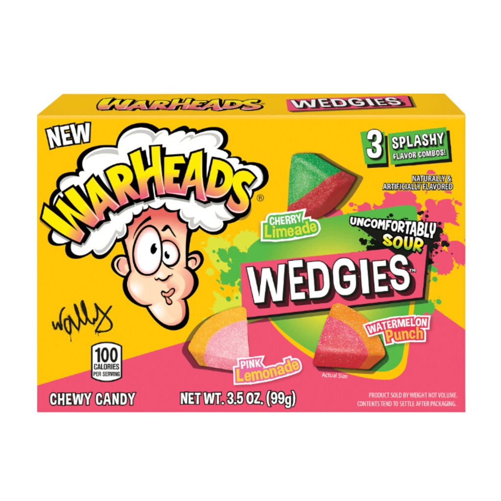 Warheads Wedgies Theatre Box (12x99g)
