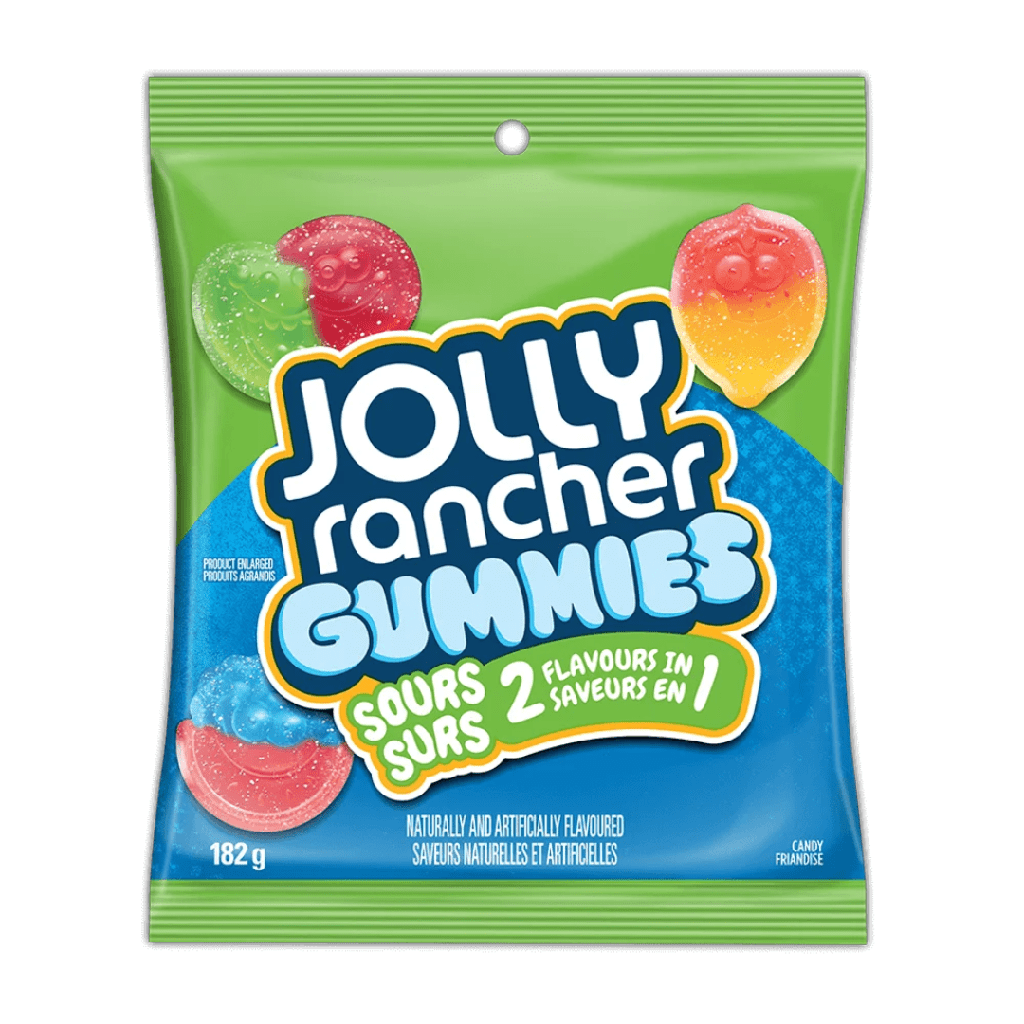 Jolly Rancher Gummies Sour Surs 2in1 (10x182g)
