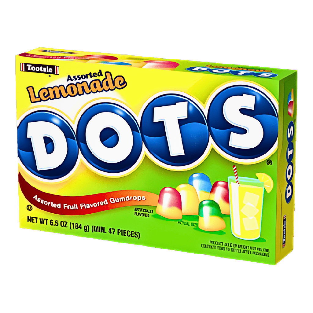 Tootsie Dots Theatre Box Assorted Lemonade Flavour (12x184g)
