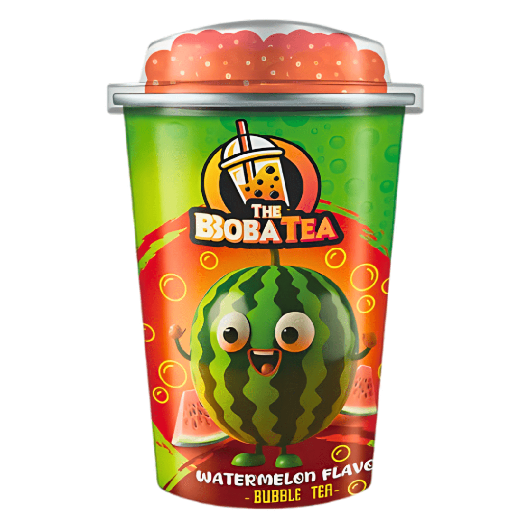 Popping Boba Cups Watermelon Flavour (15 x 230ml)