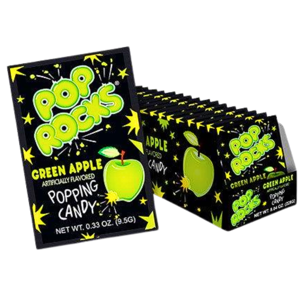 Pop Rocks Green Apple Flavour USA (24×9.5g)