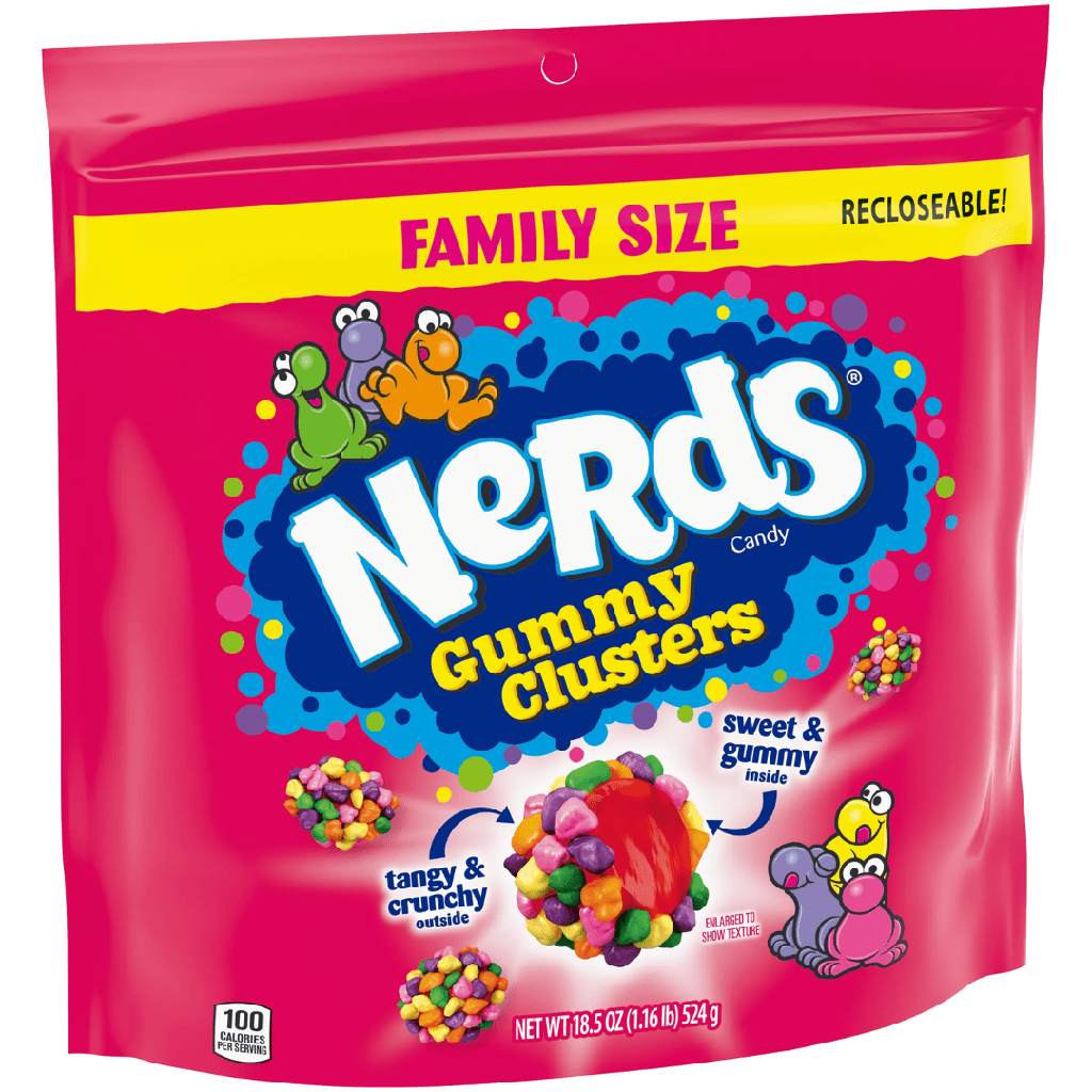 Nerds Gummy Cluster Rainbow Family Pack USA (5x524g)
