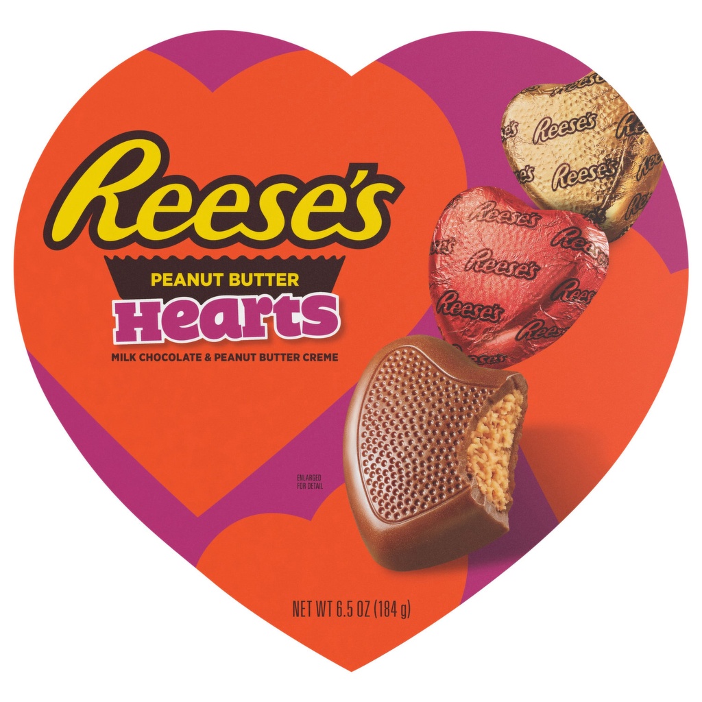 Reeses Peanut Butter Hearts Special USA (6x184g)