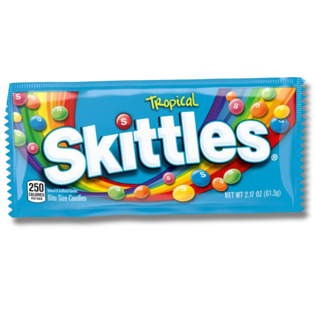 Skittles Tropical USA – 2.1oz (36×61.5g)