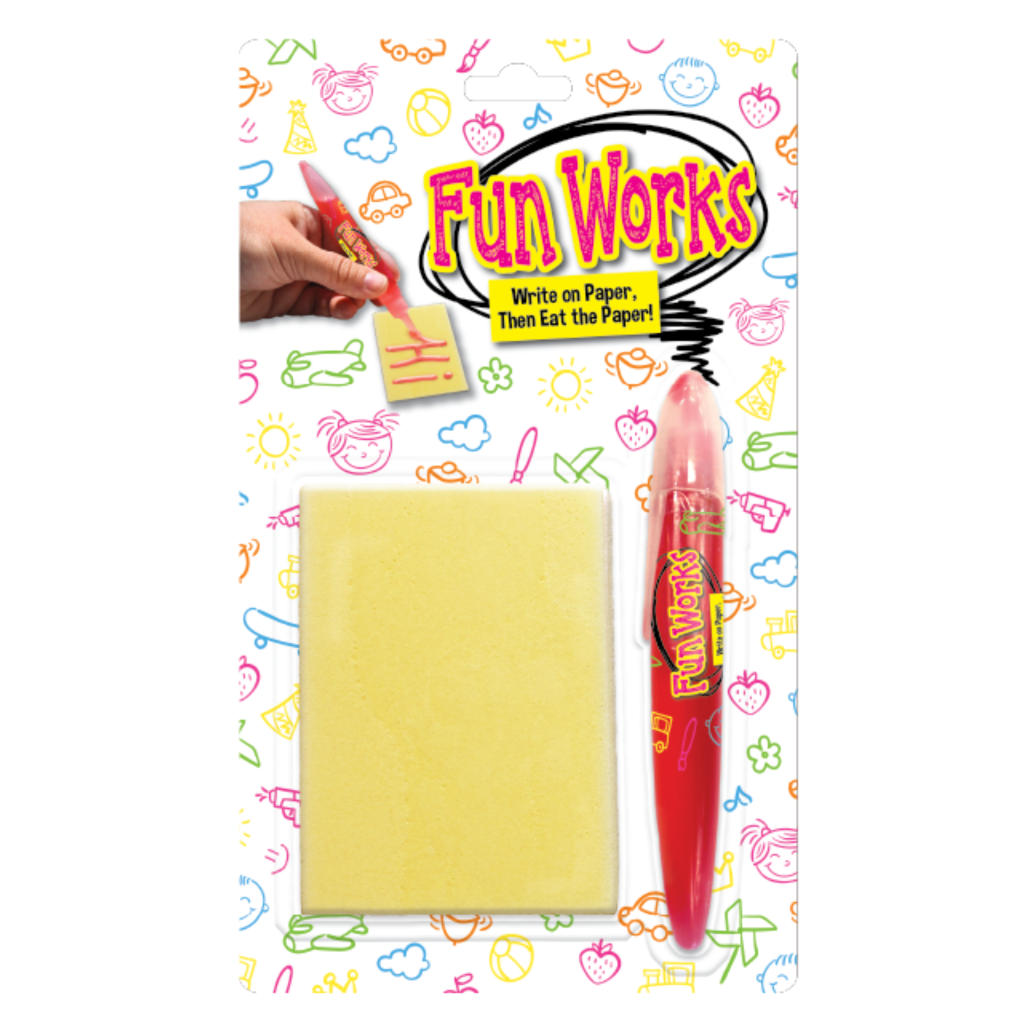 The Foreign Candy Write and Eat Paper 1.16oz USA (24 x 32g)