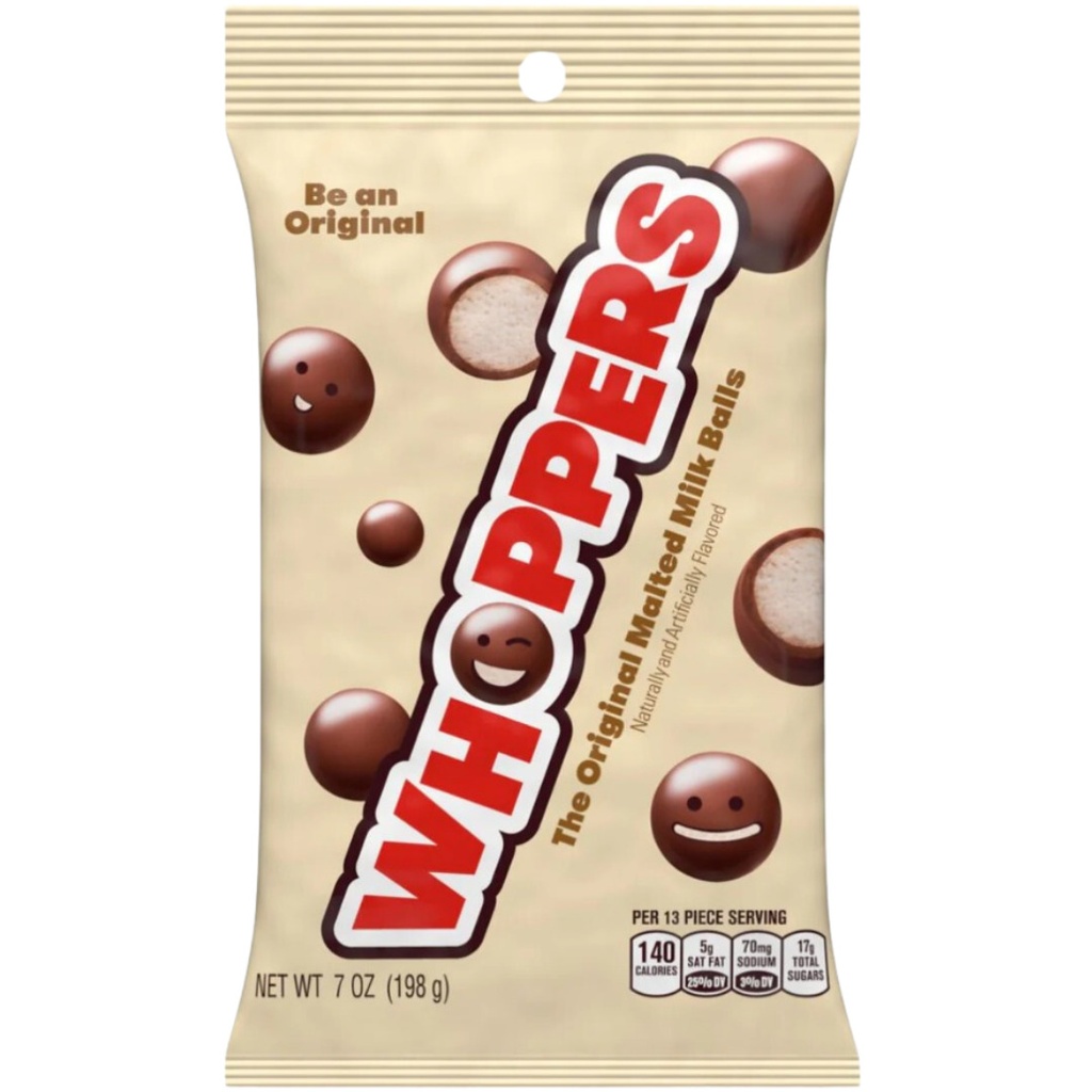 Whoppers Peg Bag USA (12x198g)