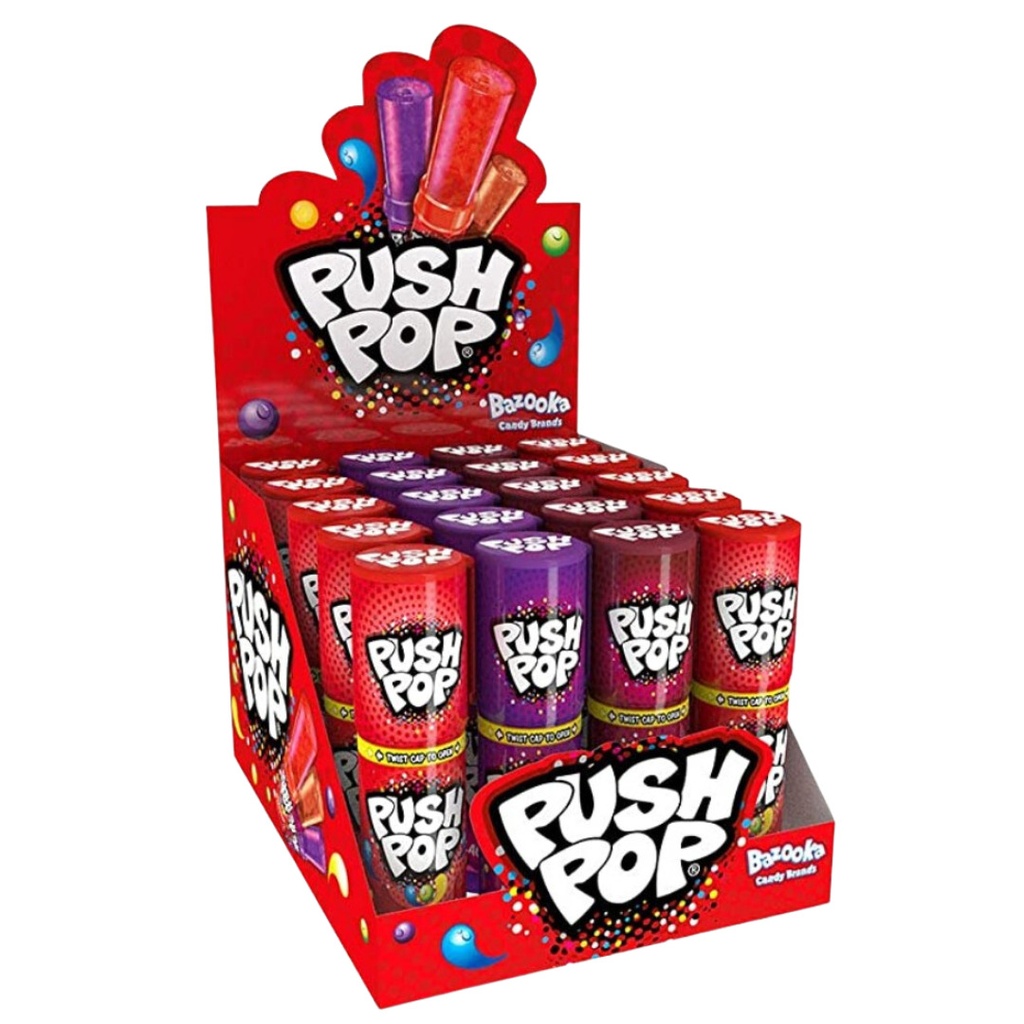Bazooka Push Pop (20x15g)