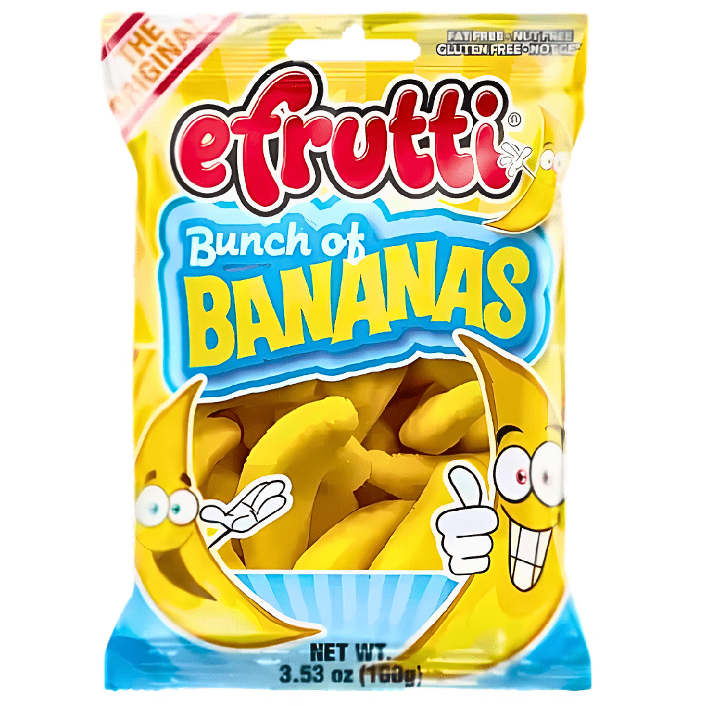 eFrutti Bunch Of Bananas Peg Bag USA (12x100g)