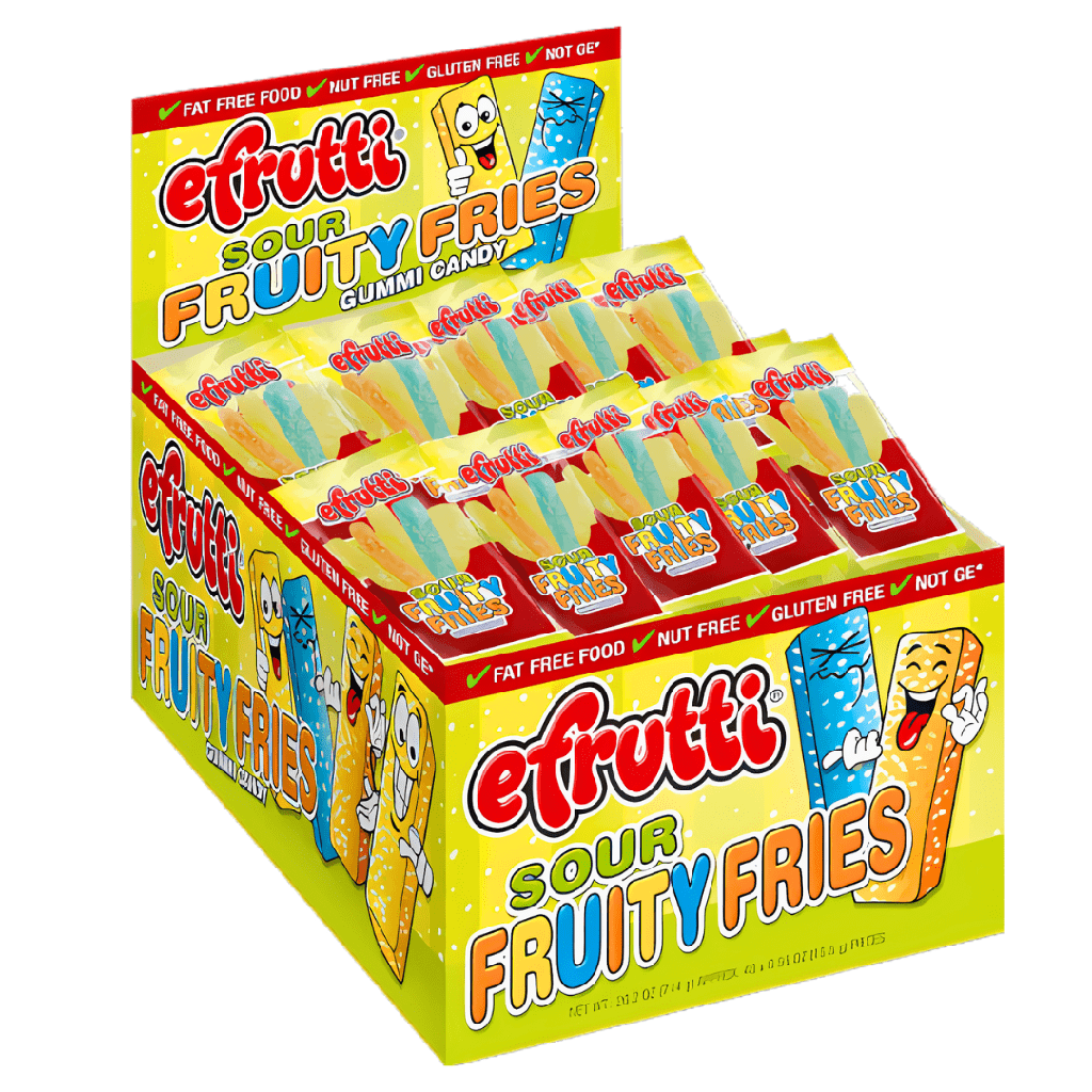 eFrutti Sour Fruity Fries USA (48×15.5g)