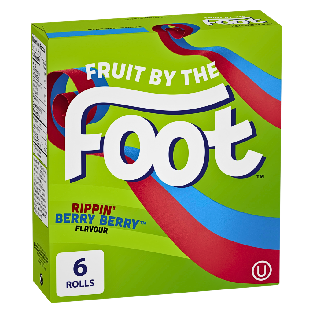 Fruit By The Foot Rippin Berry Canadian (12 x 128g)