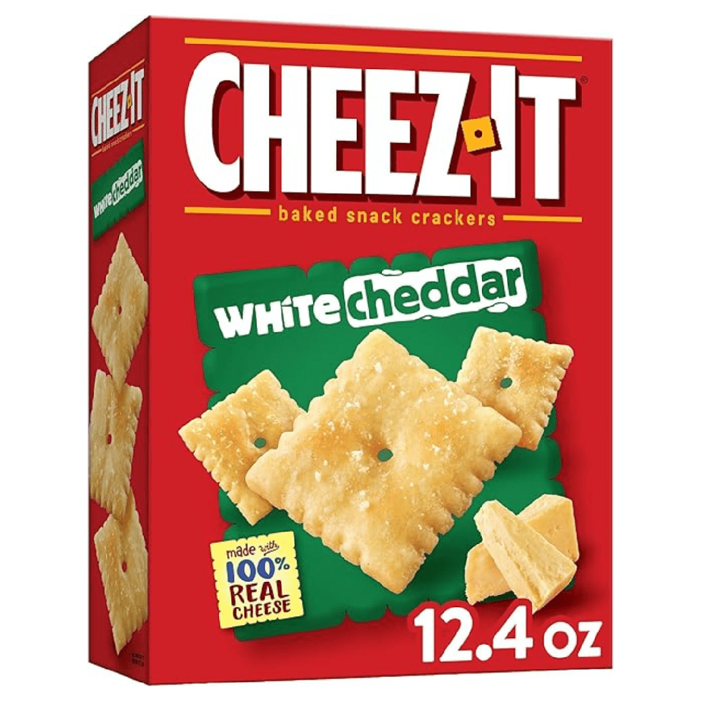 Cheez-IT Crackers Crunch Sharp White Cheddar Canadian (12x191g)