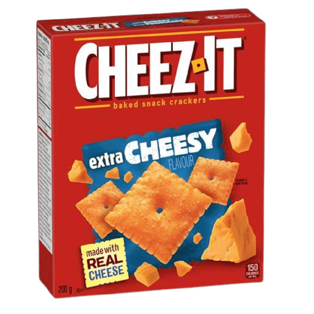 Cheez-IT Crackers Crunch Extra Cheese Canadian (12x200g)