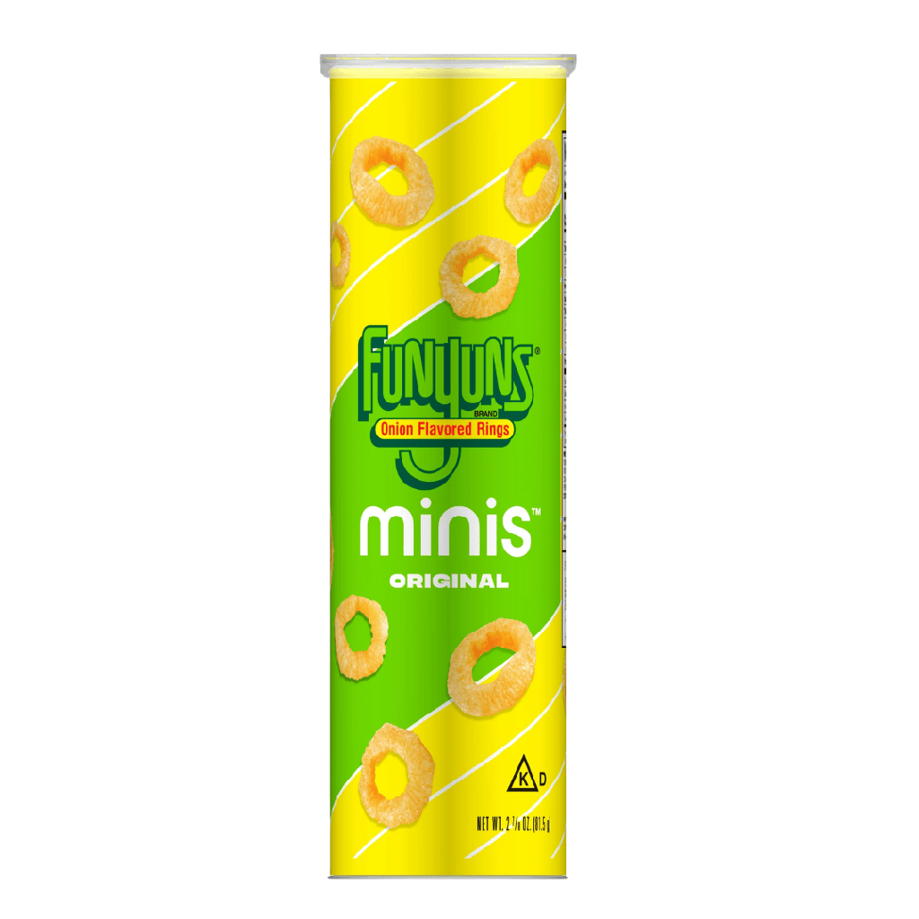 Funyuns Canisters Minis Original (12 x 81.5g)**20/05/2025**