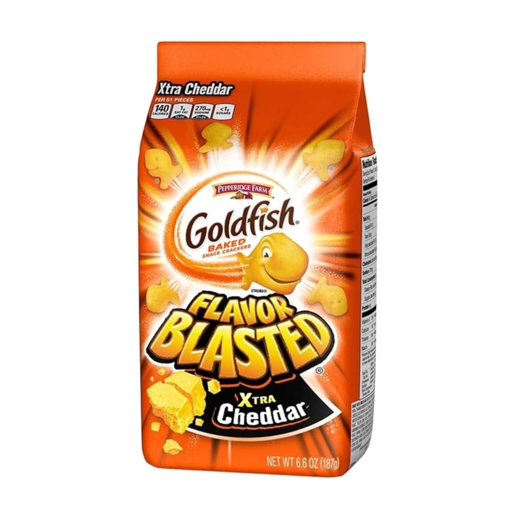 Goldfish Xtreme Cheddar (12 x 180g)