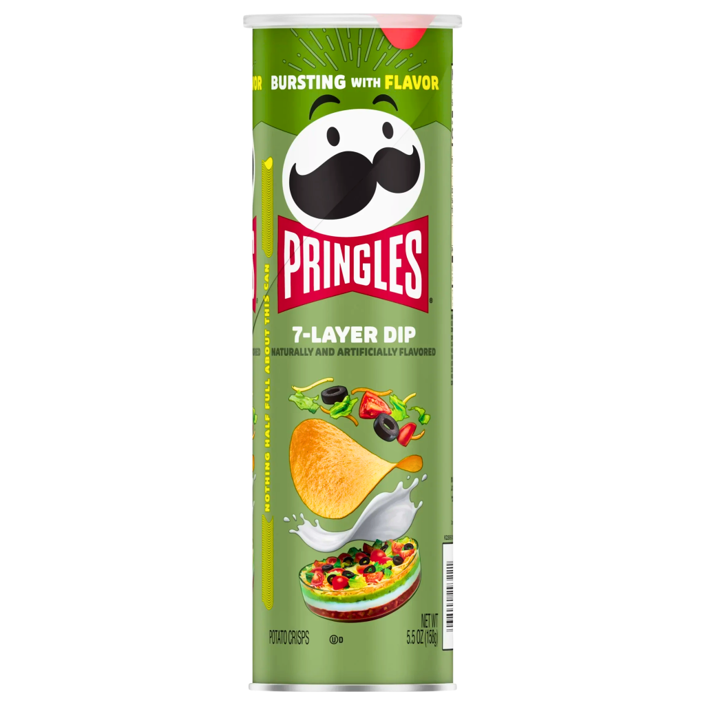 Pringles 7 Layers Dip Flavour USA (14 x 158g)