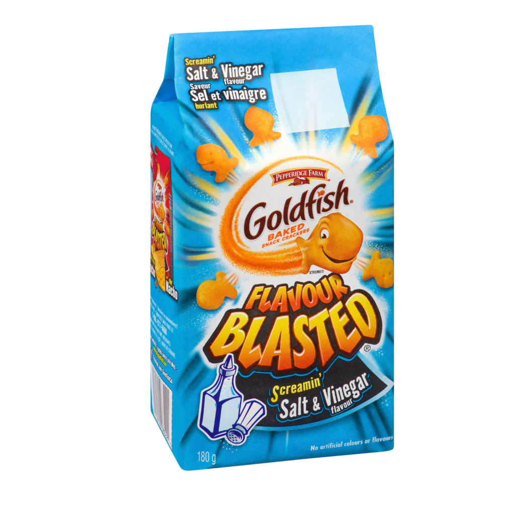 Goldfish Salt & Vinegar Pretzel (12 x 200g)