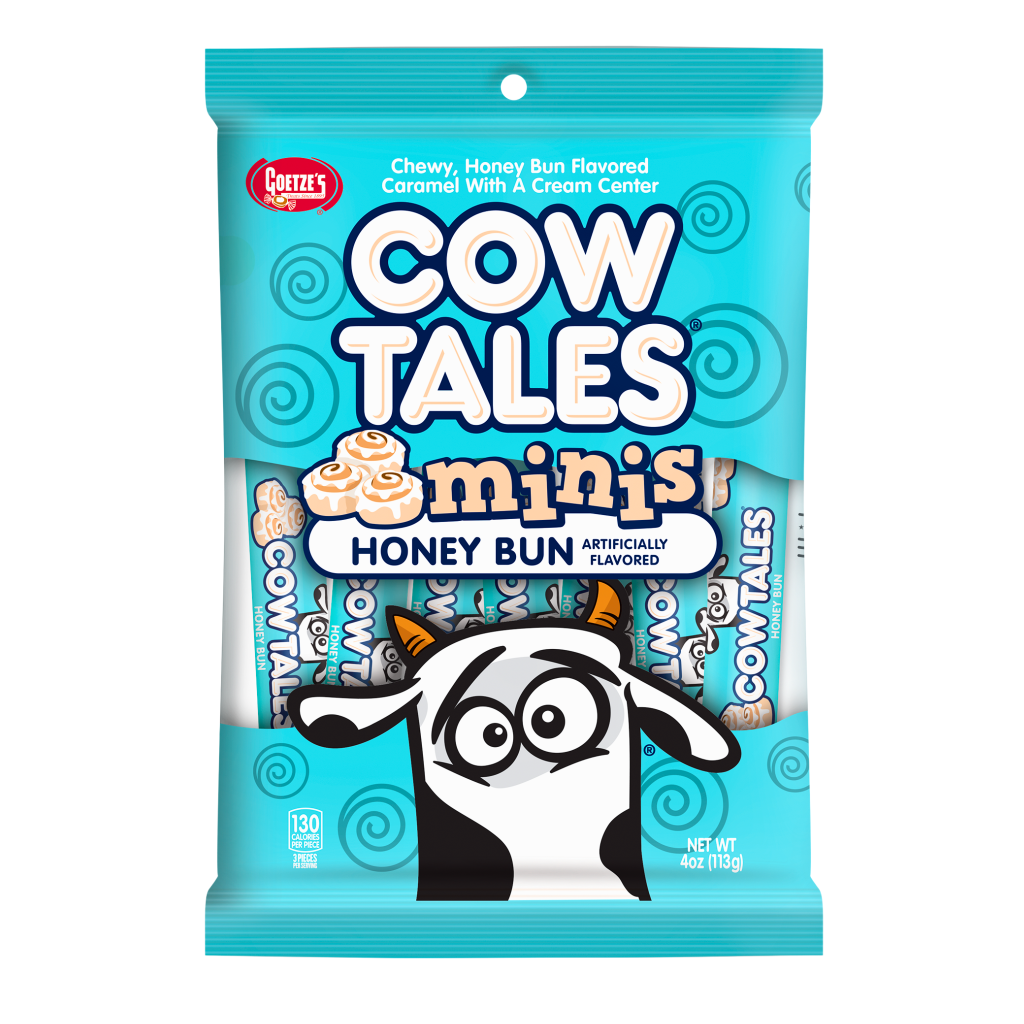 Goetze’s Honey Buns Cow Tales Mini Peg Bag USA (12 x 113g)