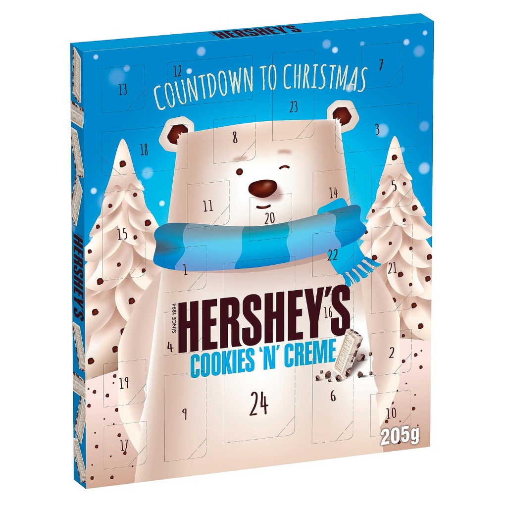 Hershey’s Cookie ‘N’ Cream Countdown To Christmas (1x205g)