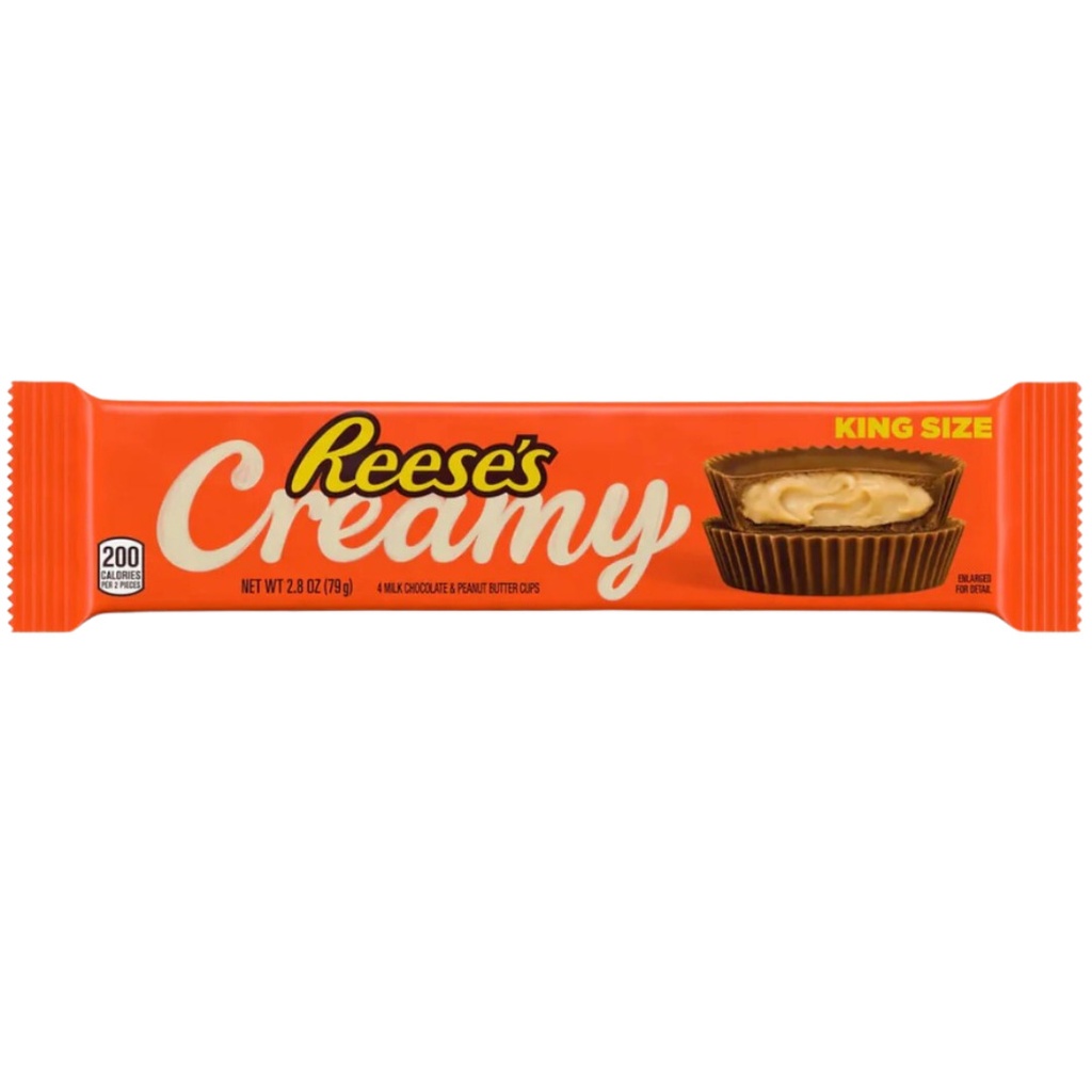 Reeses Creamy King size Peanut Butter Cups (24x79g)