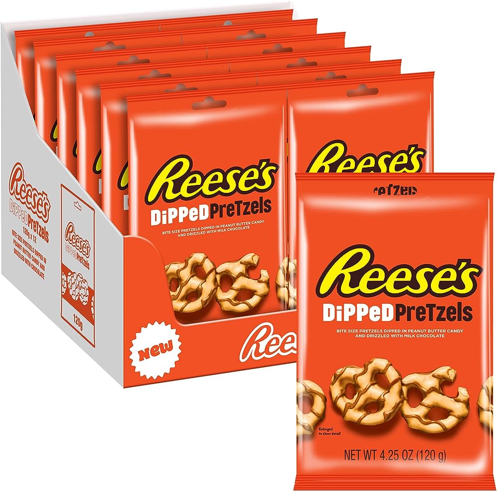 Reeses Dipped Pretzels (12x120g)