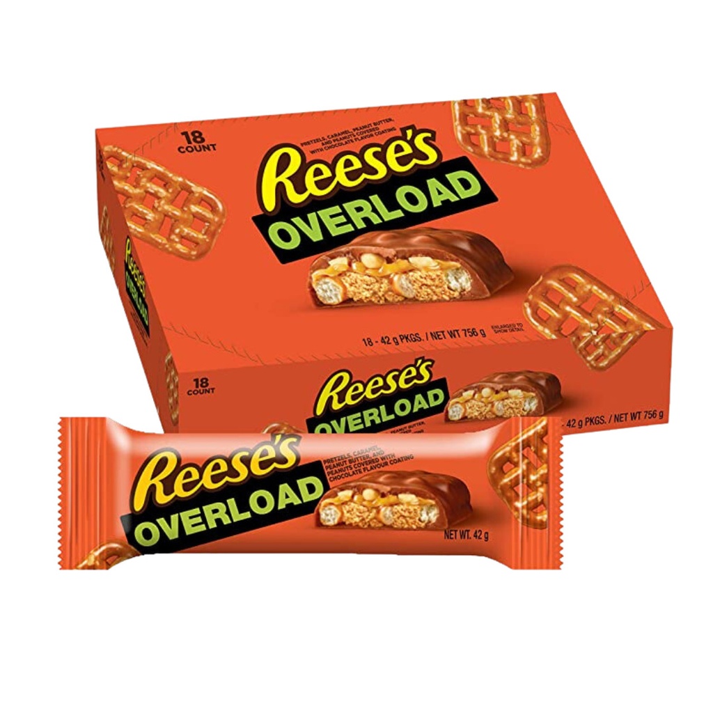 Reeses Overload (18x42g) (Expired 04/2024)