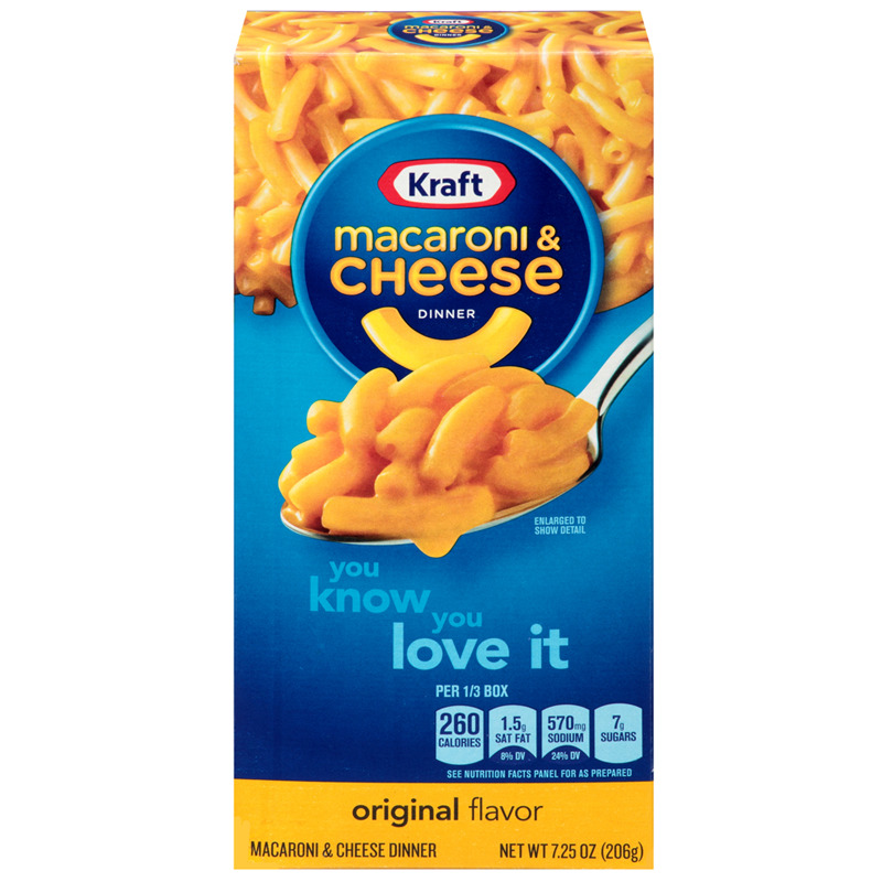 Kraft Macaroni and Cheese (32×7.25oz)