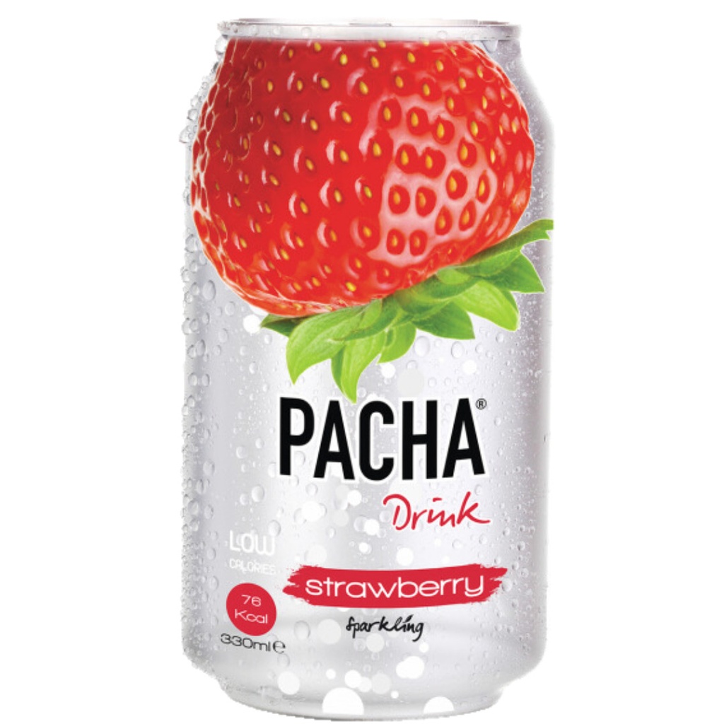 Pacha Drink Strawberry Flavour 24 x 330ml