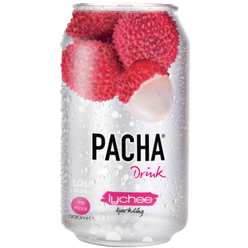 Pacha Drink Lychee Flavour 24 x 330ml