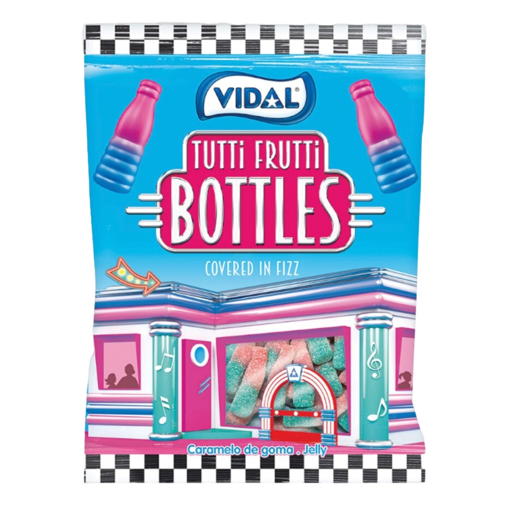Vidal Tutti Frutti Bottles Peg Bags (14x90g)