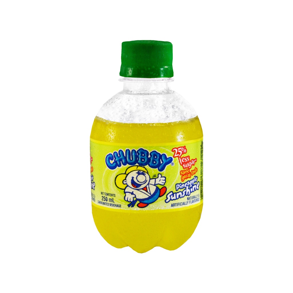 Chubby Drinks Pineapple (24x250ml)