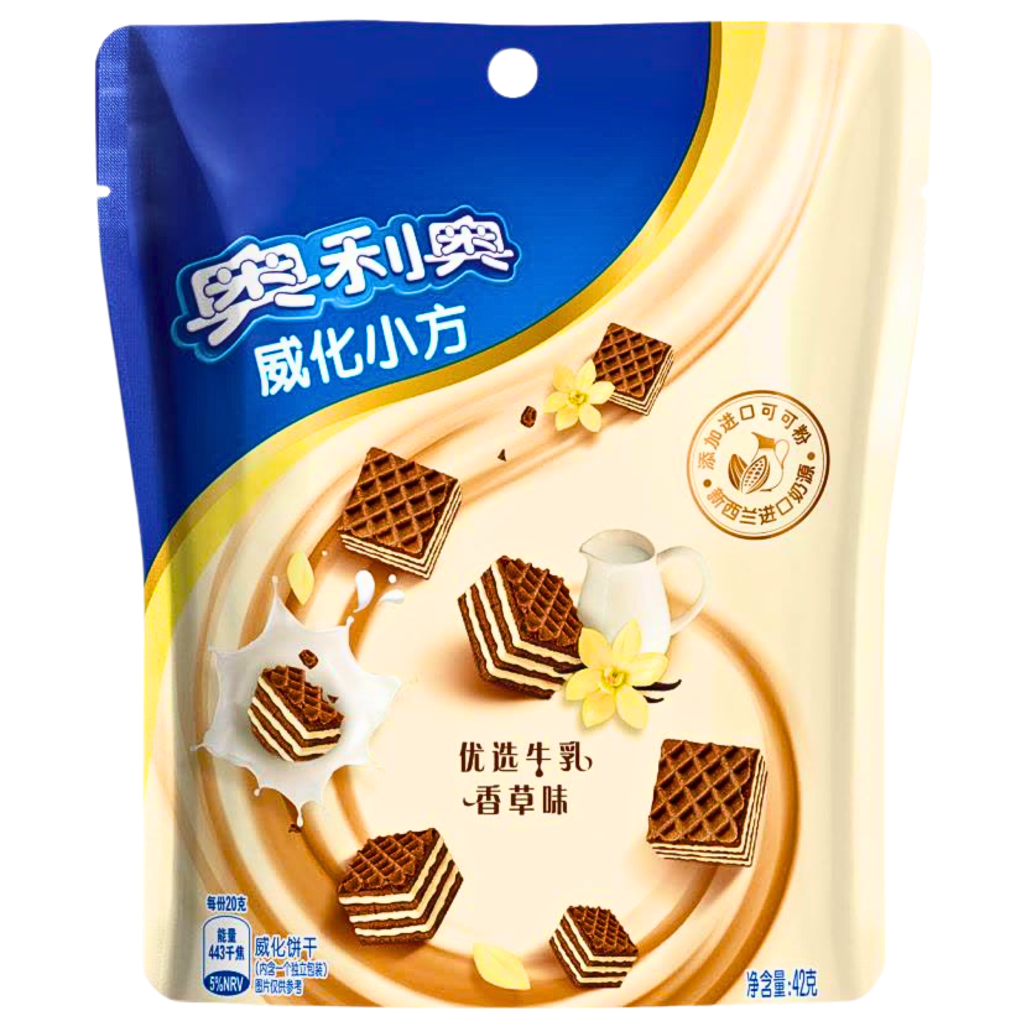 Oreo Wafer Cubes Milk Vanilla Flavour Chinese (24x42g)