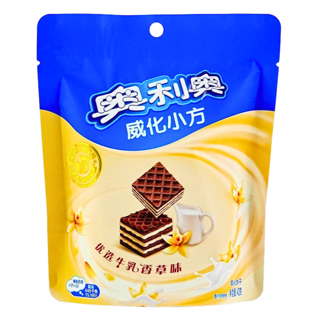 Oreo Wafer Cubes Milk Vanilla Flavour Chinese (16x100g)