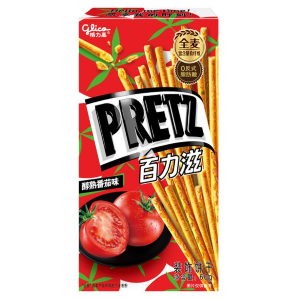 Glico Pretz Mellow Ripe Tomato Flavour (12x60g)