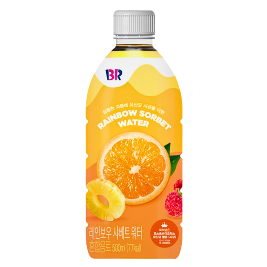Baskin Robbins Rainbow Sorbet Water Bottle Korean (24 x 500ml)