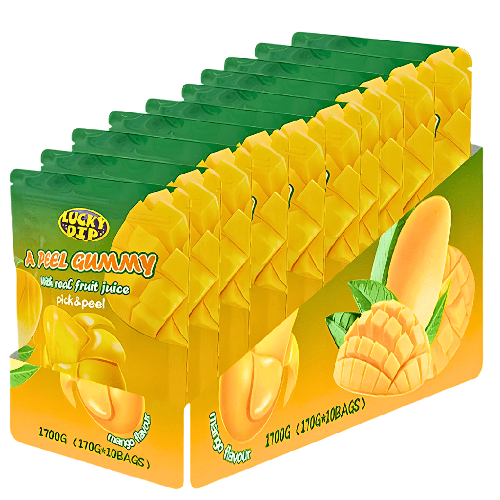 A Peel Gummy Candy Mango Flavour (10 x 170g)