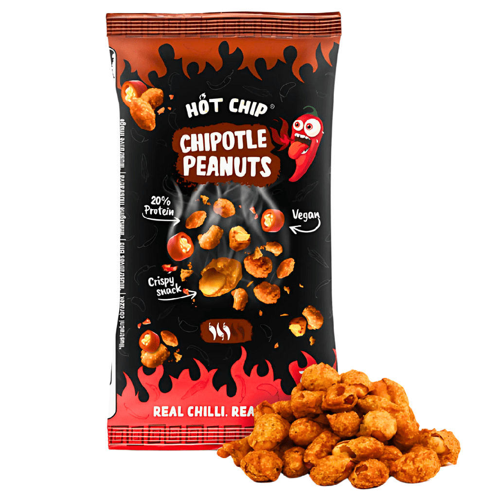Hot Chip Peanut Chipotle (20x70g)