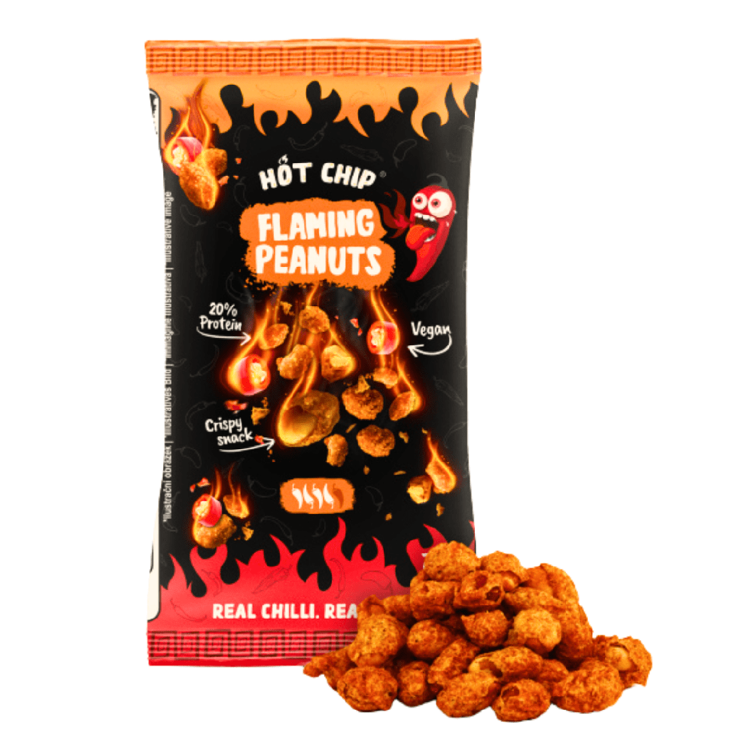 Hot Chip Peanut Flamin Hot (20x70g)