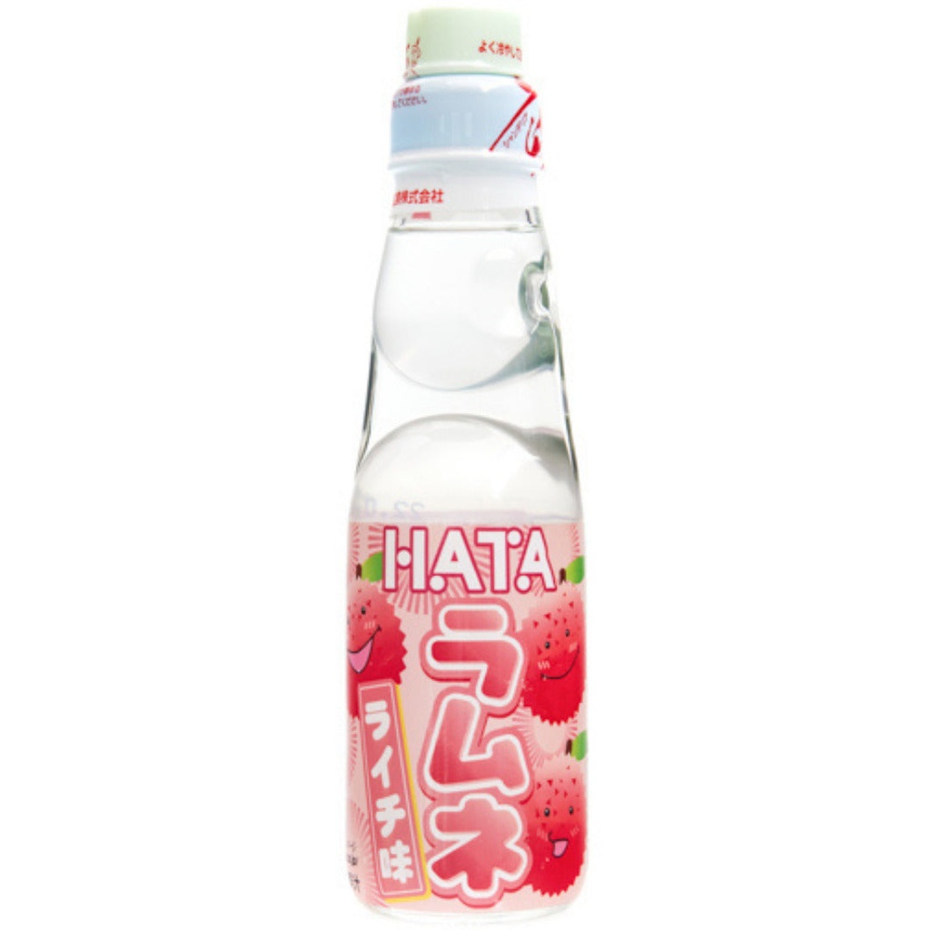 Hatakosen Ramune Drink Lychee Japan (30x200ml)