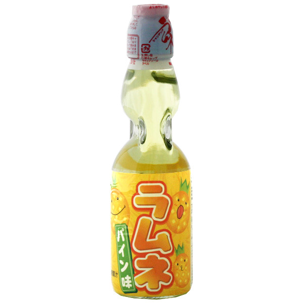 Hatakosen Ramune Drink Pineapple Japan (30x200ml)