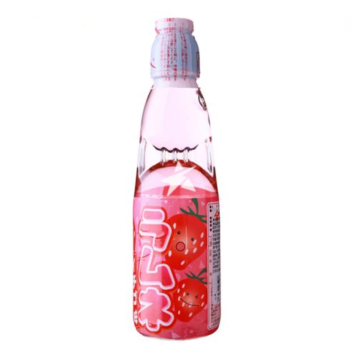 Hatakosen Ramune Drink Strawberry Japan (30x200ml)