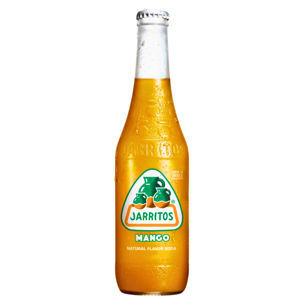 Jarritos Mango Flavour Glass Bottle Mexican (24 x 370ml)