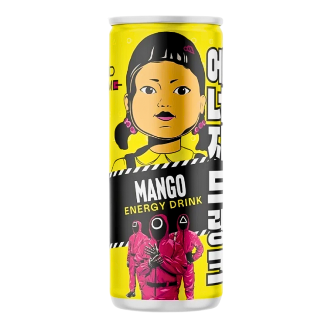 Squid Game Energy Drink Mango Flavour (24x250ml)