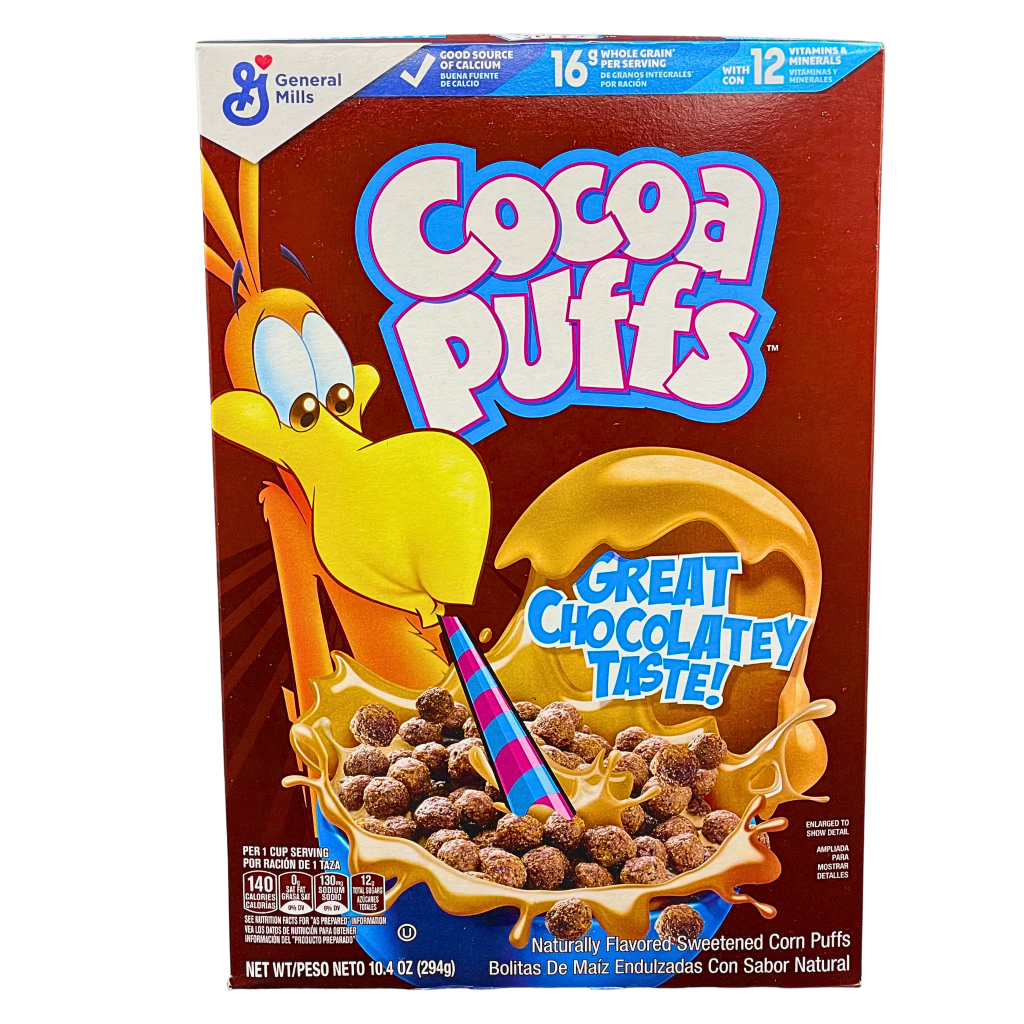 General Mills Cocoa Puffs Chocolate Flavour Cereal USA (12 x 294g)