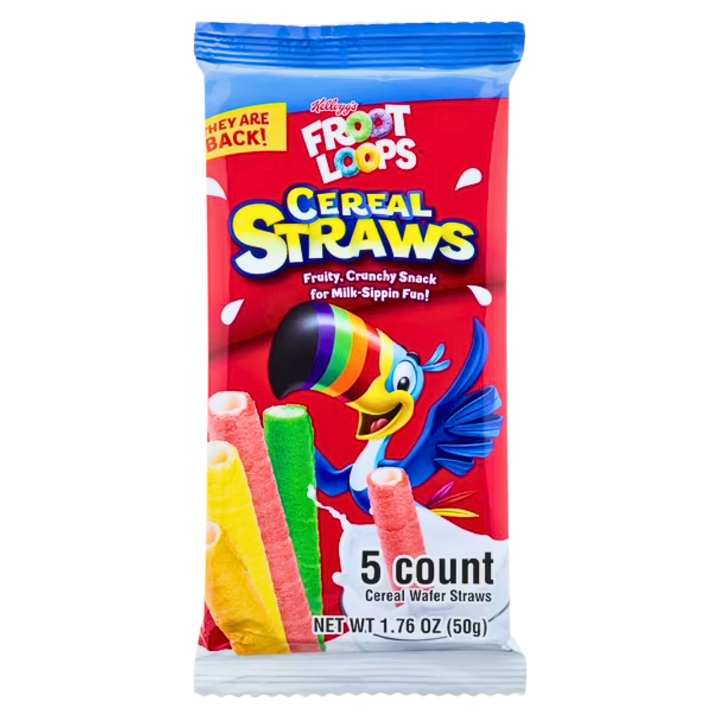Kellogg’s Froot Loops Cereal Straws USA (13 x 50g)