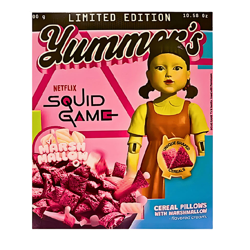 Squid Game Cereal Pillows With Marshmallow (12 x 300g)